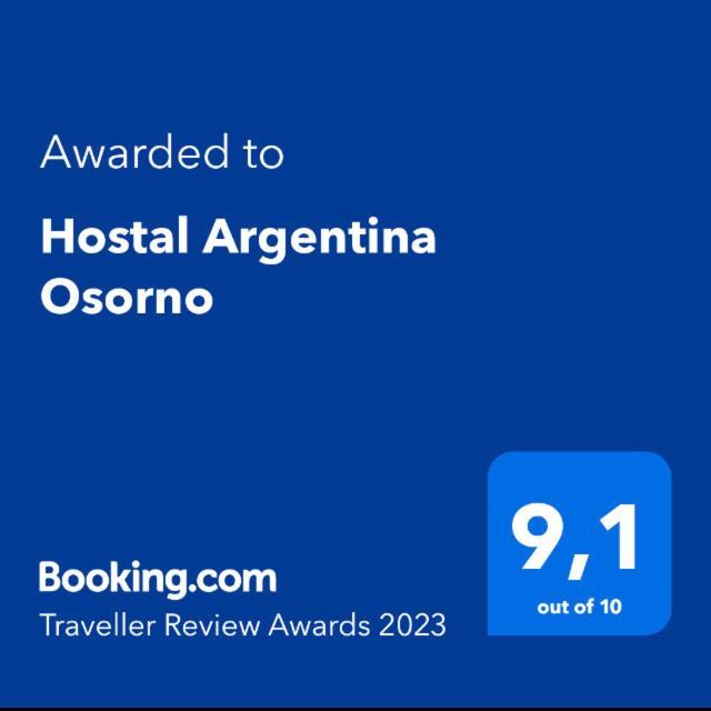 Hostal Argentina Osorno Dış mekan fotoğraf